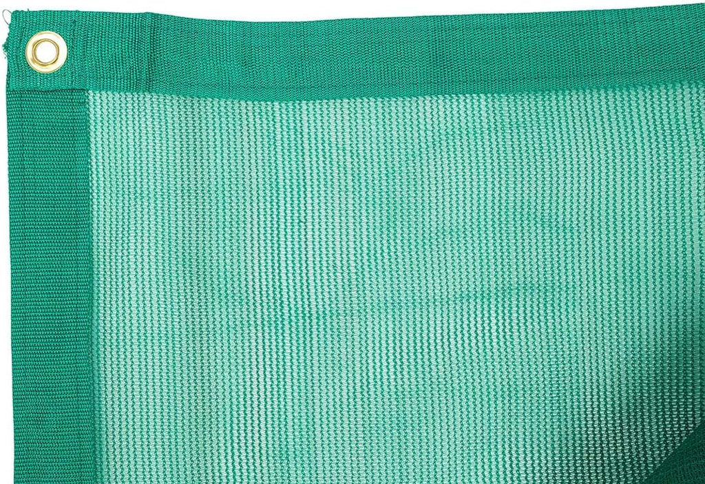 16' x 24' Green Heavy Duty 6 Oz 70% Shade Mesh Tarps with Grommets R43072