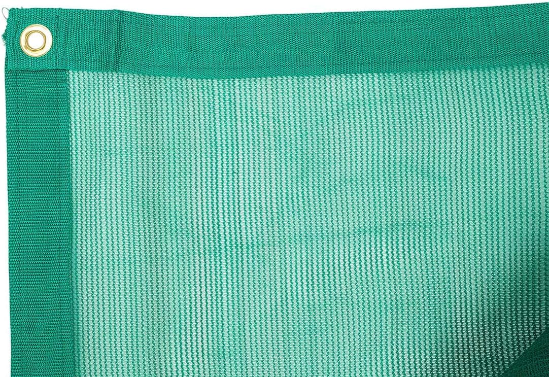 16' x 24' Green Heavy Duty 6 Oz 70% Shade Mesh Tarps with Grommets R43072