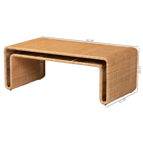 Rattan Coffee Table J627