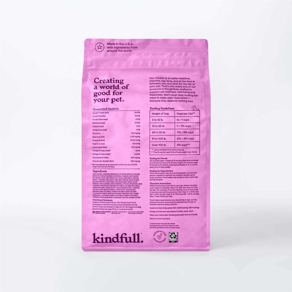 Lamb & Brown Rice Recipe Dry Dog Food S5697