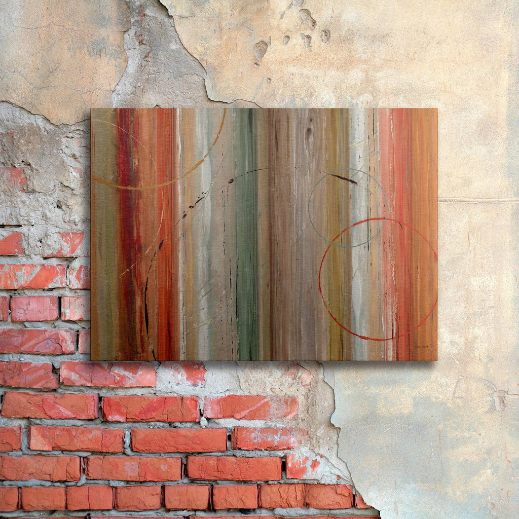 Floating Brushed Aluminum Art 16 x 22 P806