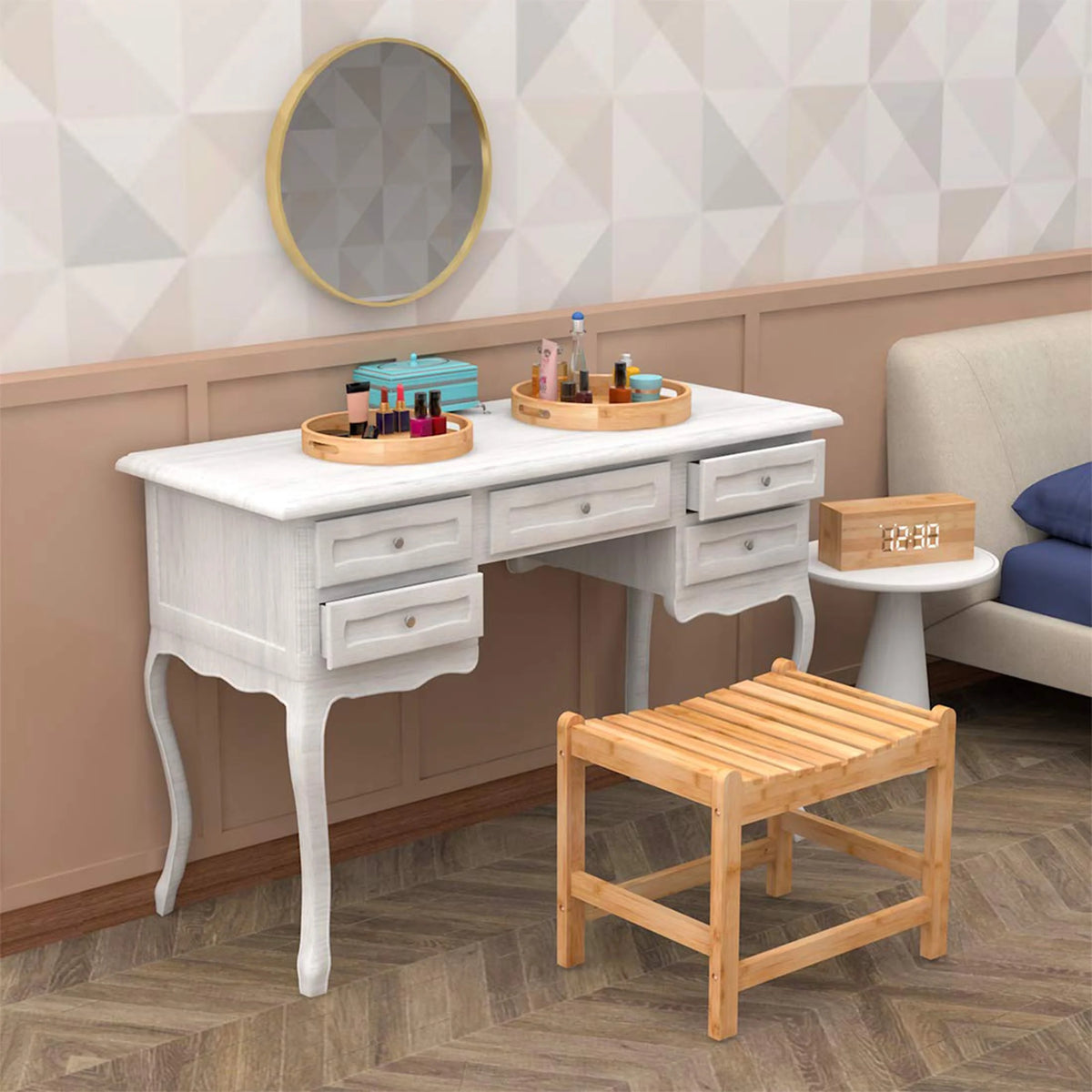 Bamboo Shower Bench Z618484