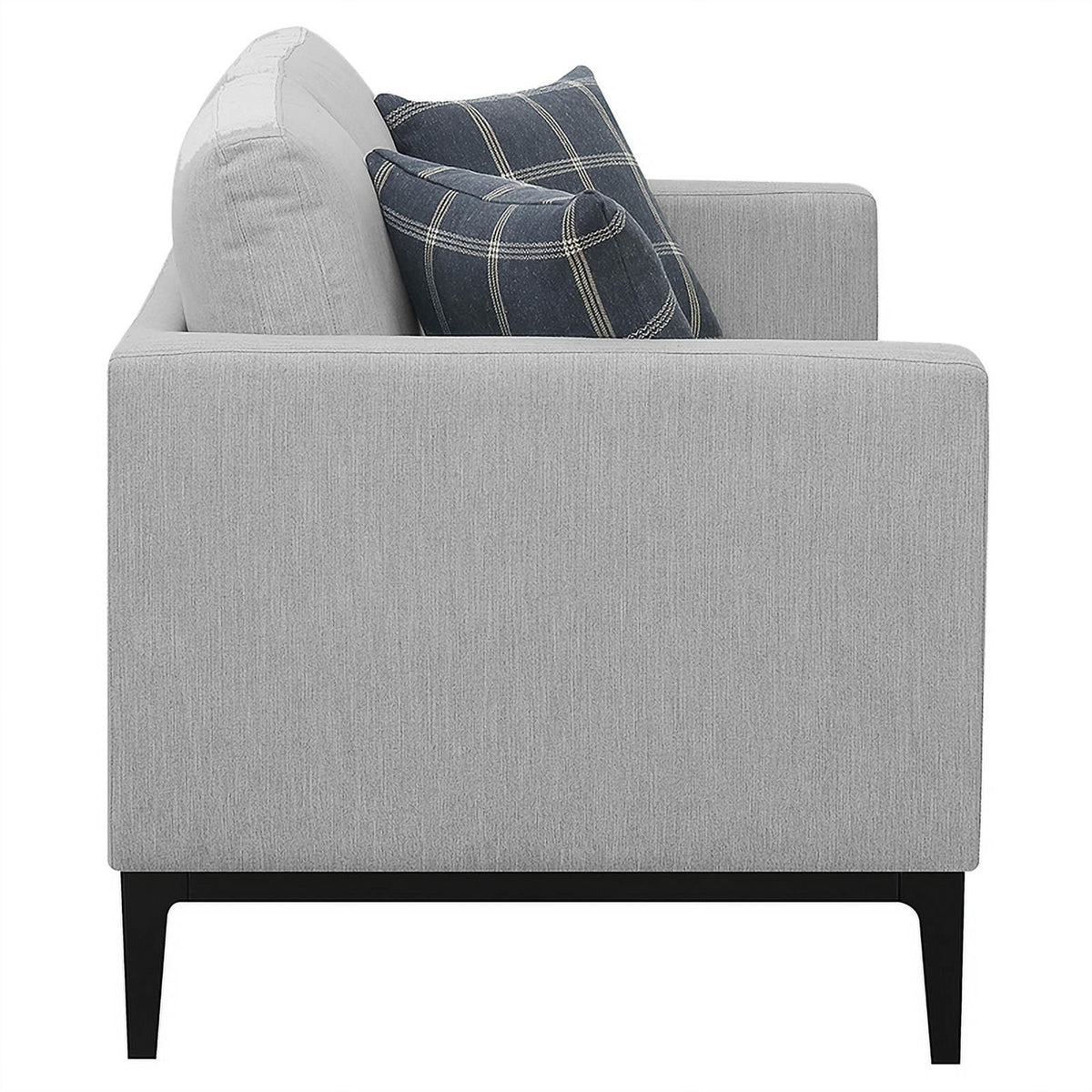 2-piece Fabric Living Room Set in Light Gray E53403