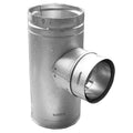 Black PelletVent Pro Increaser Tee Clean-Out Cap L1244