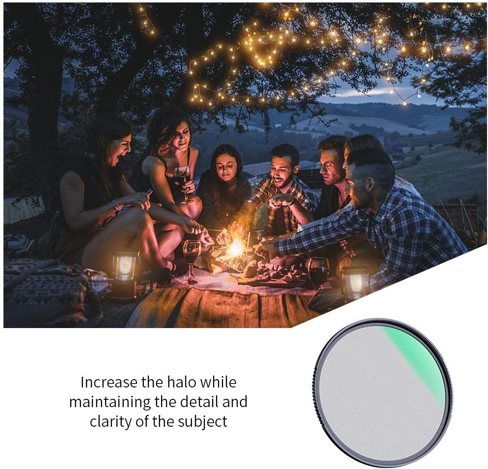 67mm Black Diffusion 1/4 Filter with Multi-Layer Coatings for Camera Lens C565