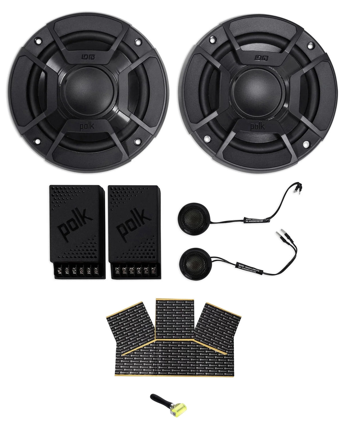 5.25 Component Car Marine Motorcycle Speakers B40119