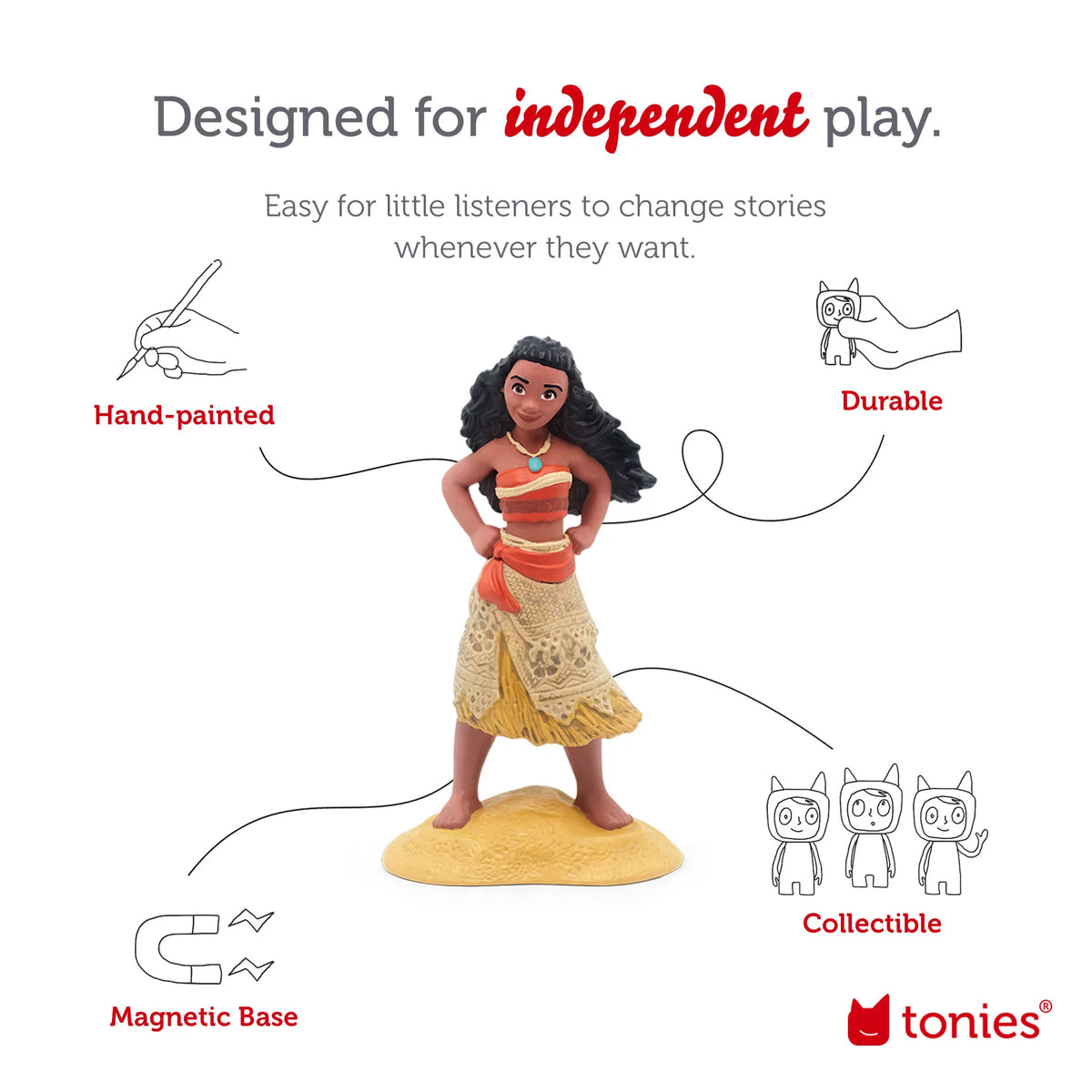 Moana Audio Play Figurine Q569