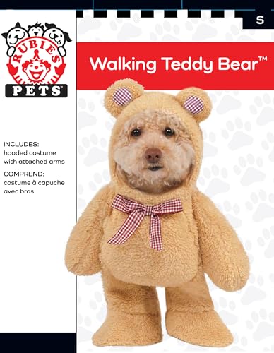 Walking Teddy Bear Pet Costume Large C688652