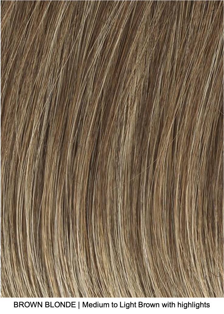 Brown Blonde Synthetic Wig N782431