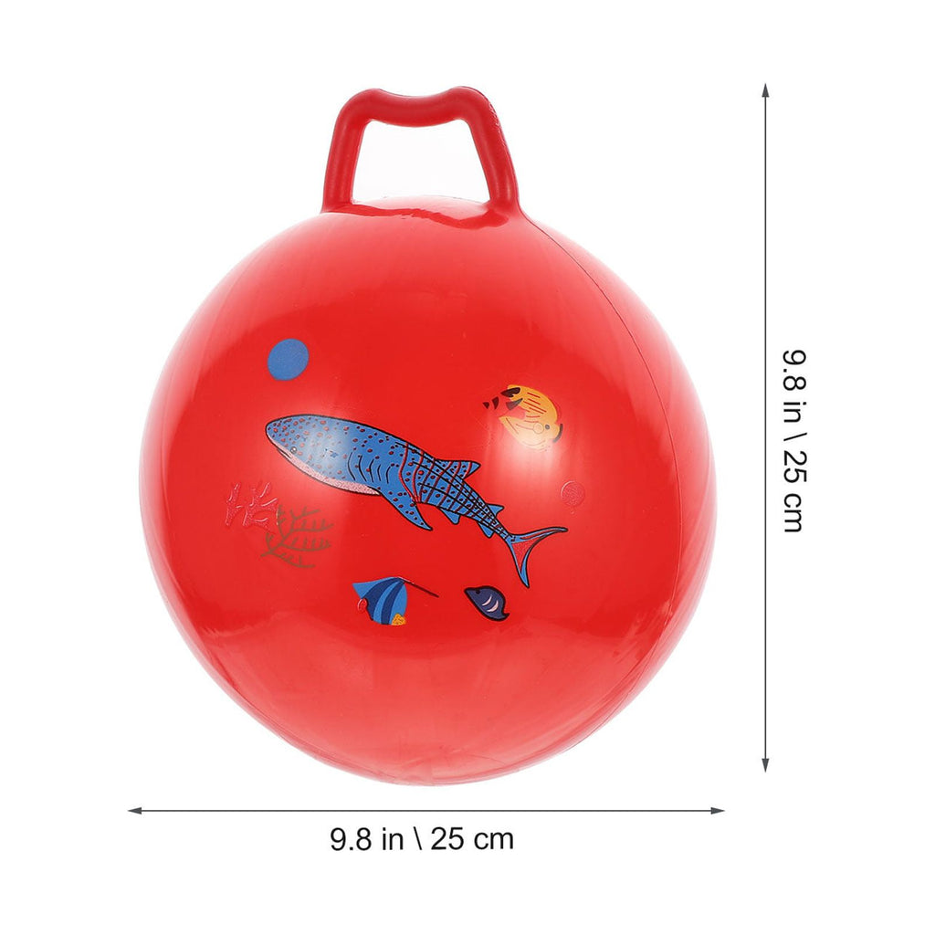 3Pcs Inflatable Hopper Balls with Handle R34499