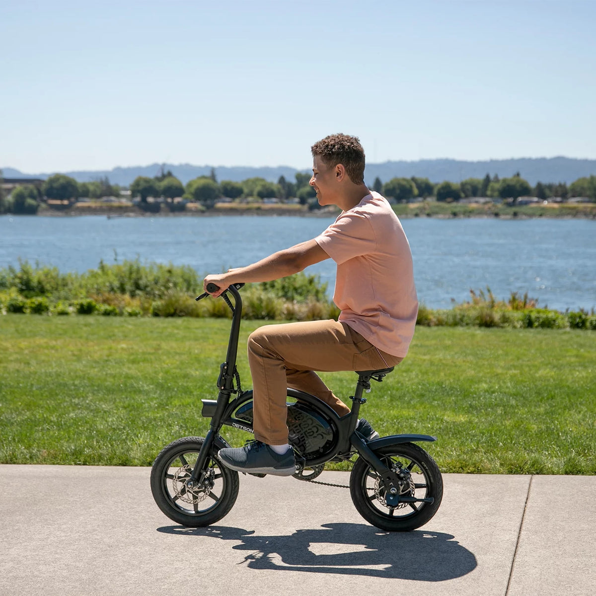 Folding Electric Bike, Black I441