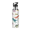 Stainless Steel Insulated Water Bottle with Straw Lid A484046