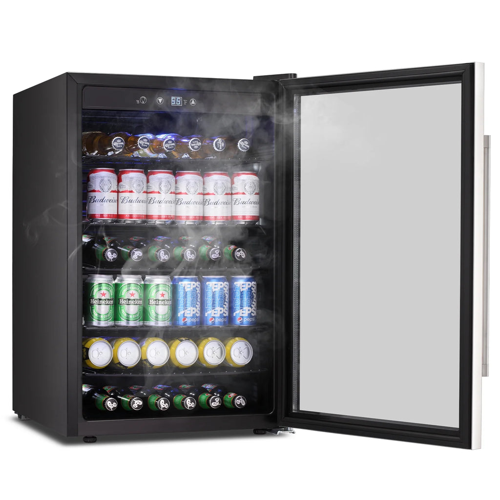 4.4 Cu.ft Beverage Refrigerator Cooler with Glass Door Z31287