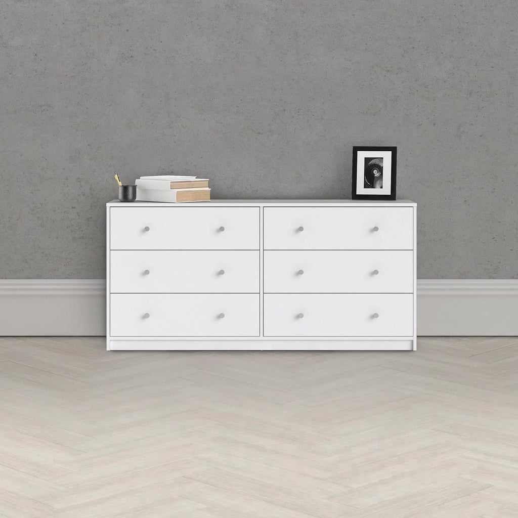 6 Drawer Double Dresser X5553