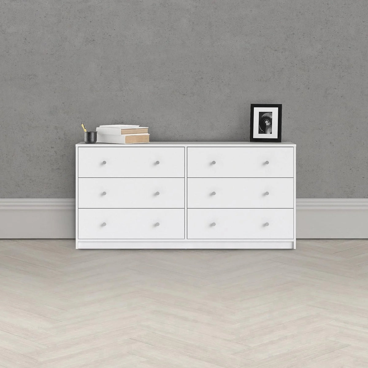 6 Drawer Double Dresser X5553