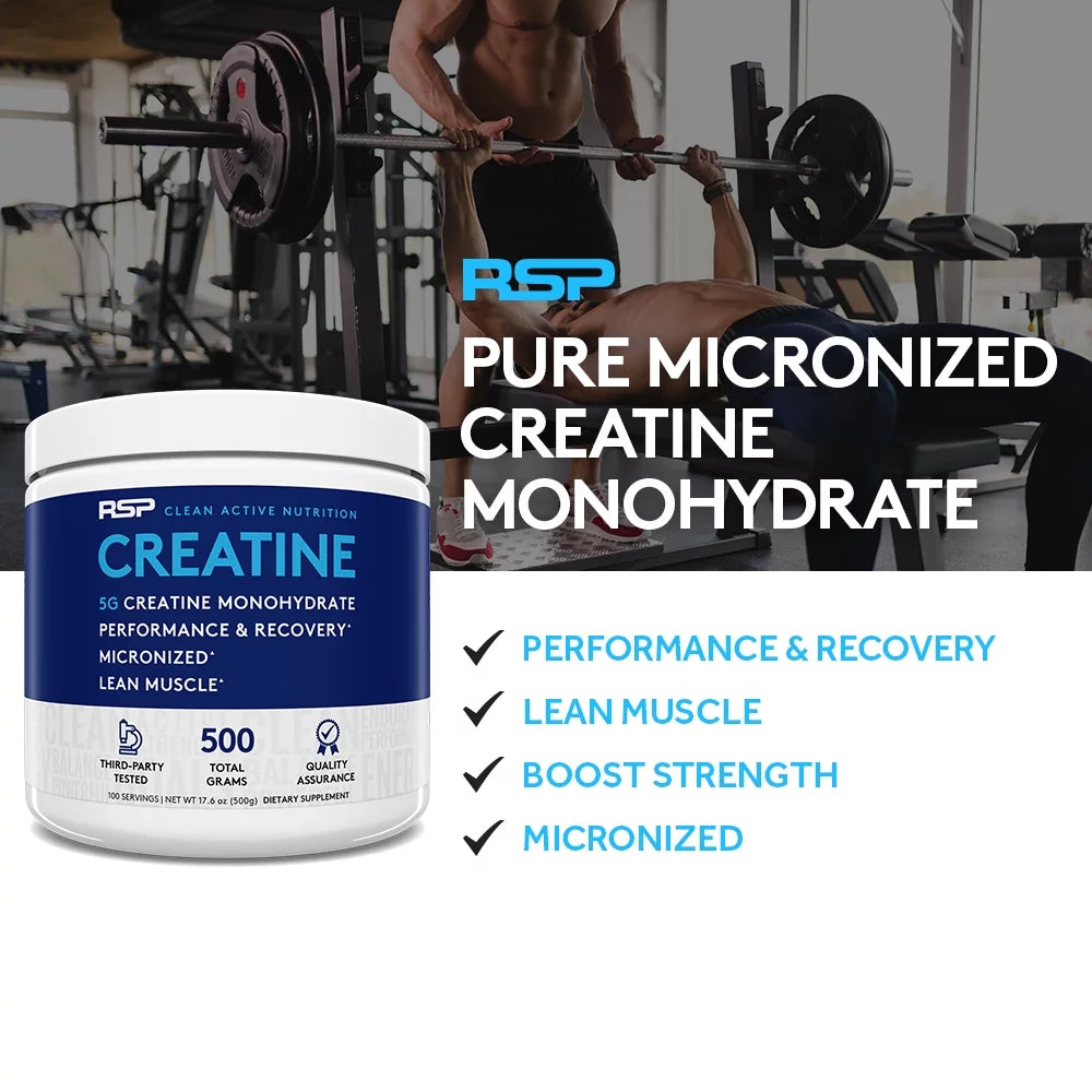 Unflavored Creatine Monohydrate Powder, 60 Servings P708021