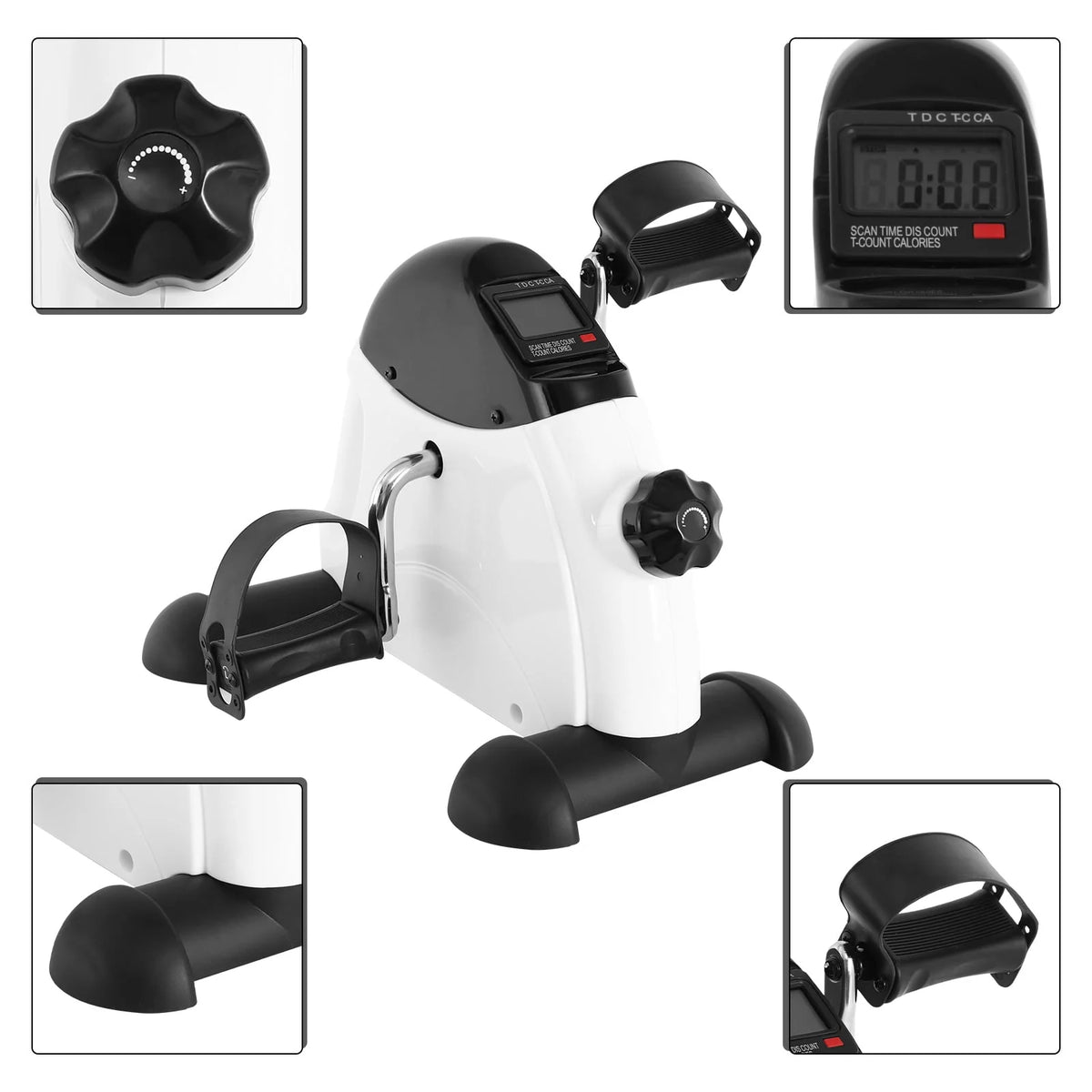 Black Under Desk Exercise Bike X692