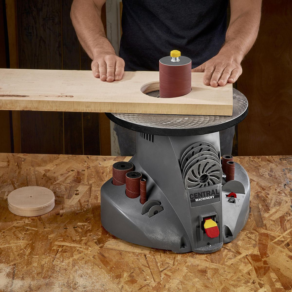 14 in. Oscillating Spindle Sander M57740