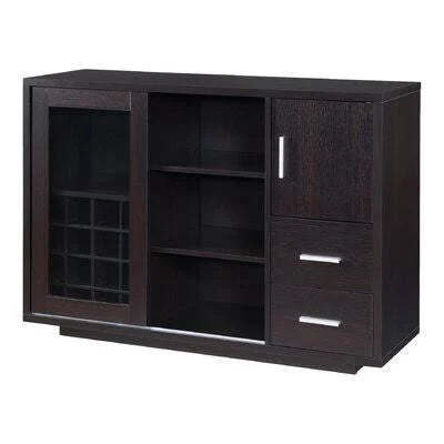 47.25x22 Wide 2 Drawer Cappuccino Dresser K83210