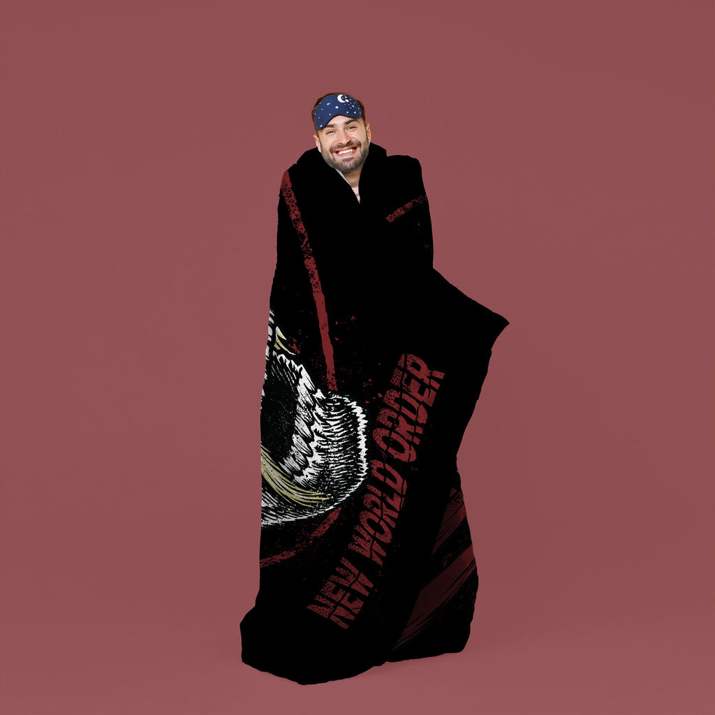 60” x 80” Raschel Plush Blanket W9712
