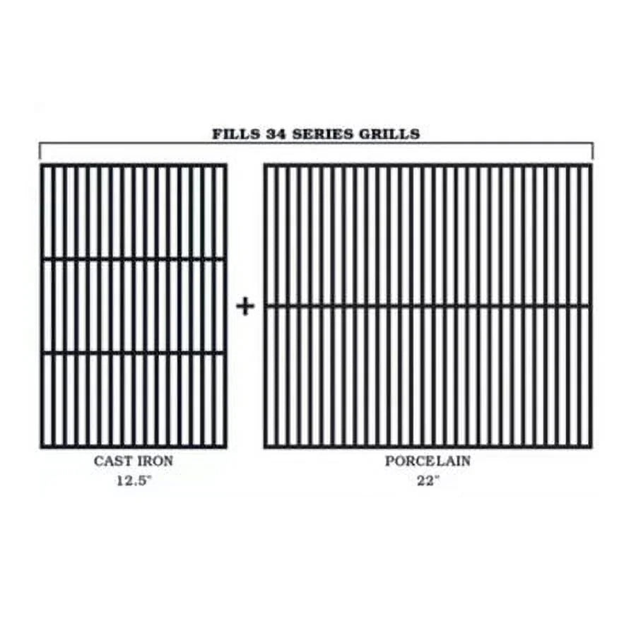 Iron Porcelain Grate Kit S9618