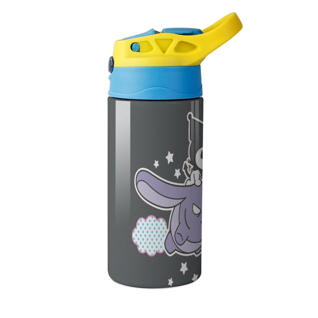 Children's Vacuum Insulated Stainless Steel Water Bottle With Straw W8121