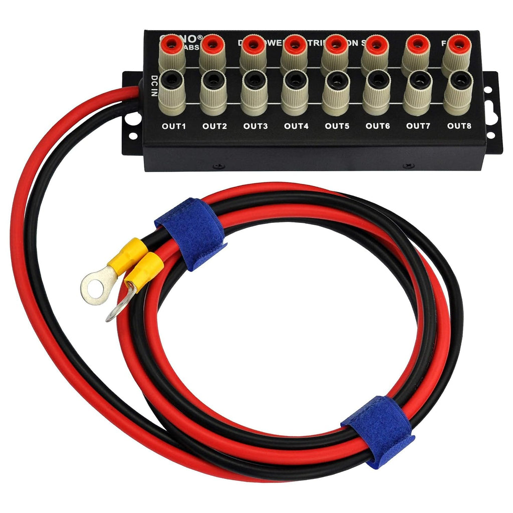 8 Outlet DC Power Distribution Strip L732