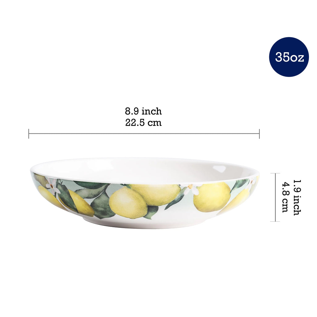 Ceramic Pasta Bowl Set of 5 M36060