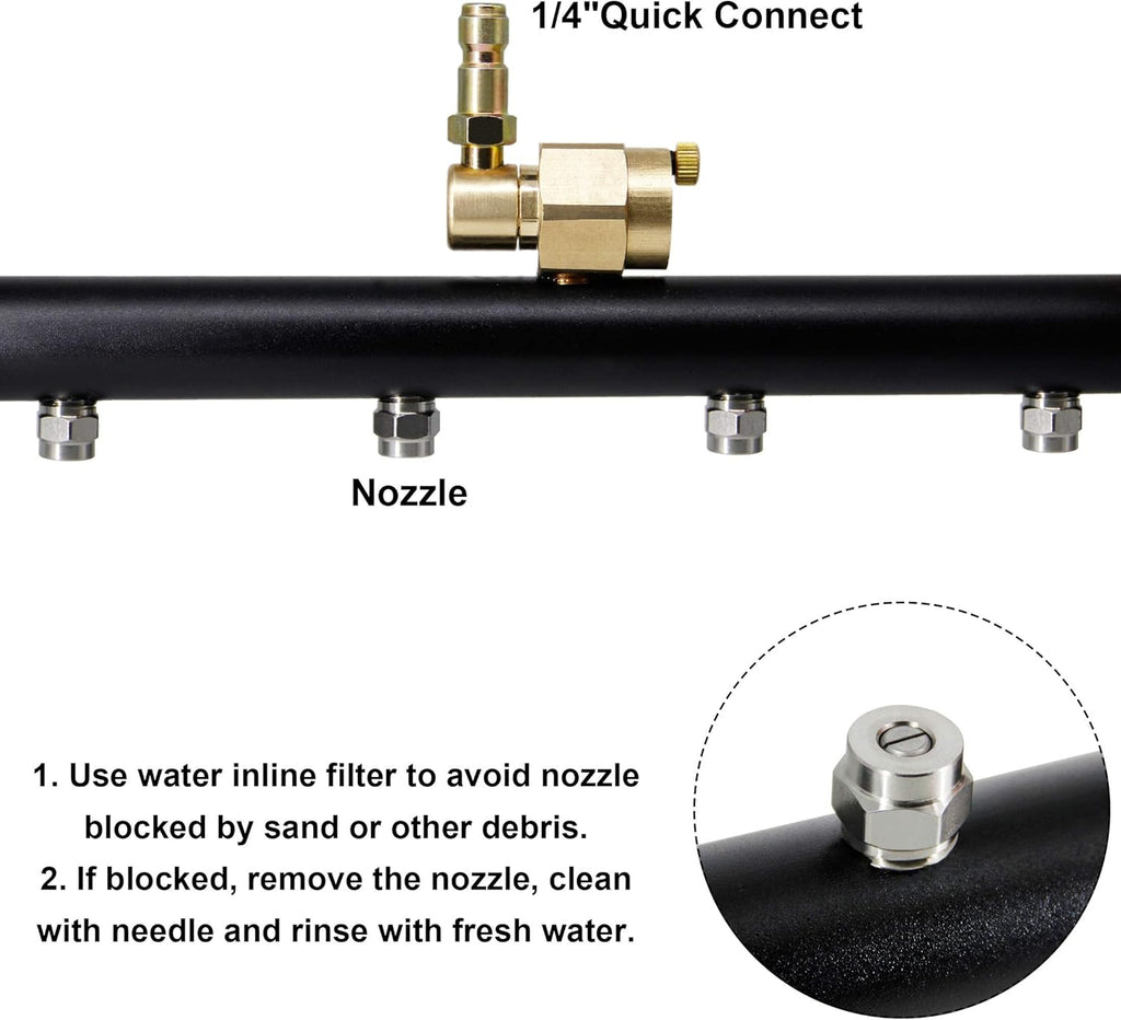 16 Inch Undercarriage Cleaner for Pressure Washer, 4000 PSI U15868