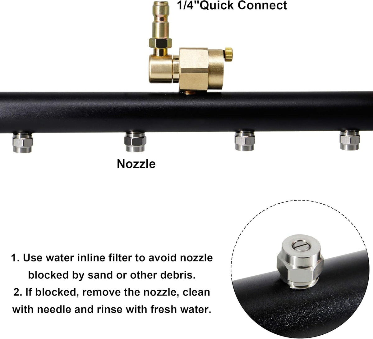 16 Inch Undercarriage Cleaner for Pressure Washer, 4000 PSI U15868
