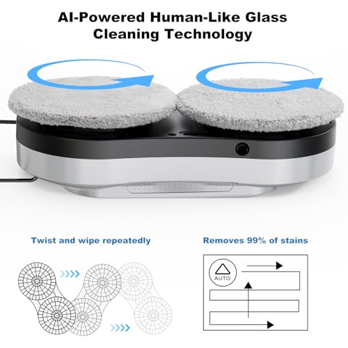 Smart Robot Window Cleaner with Auto Water Spray Z999
