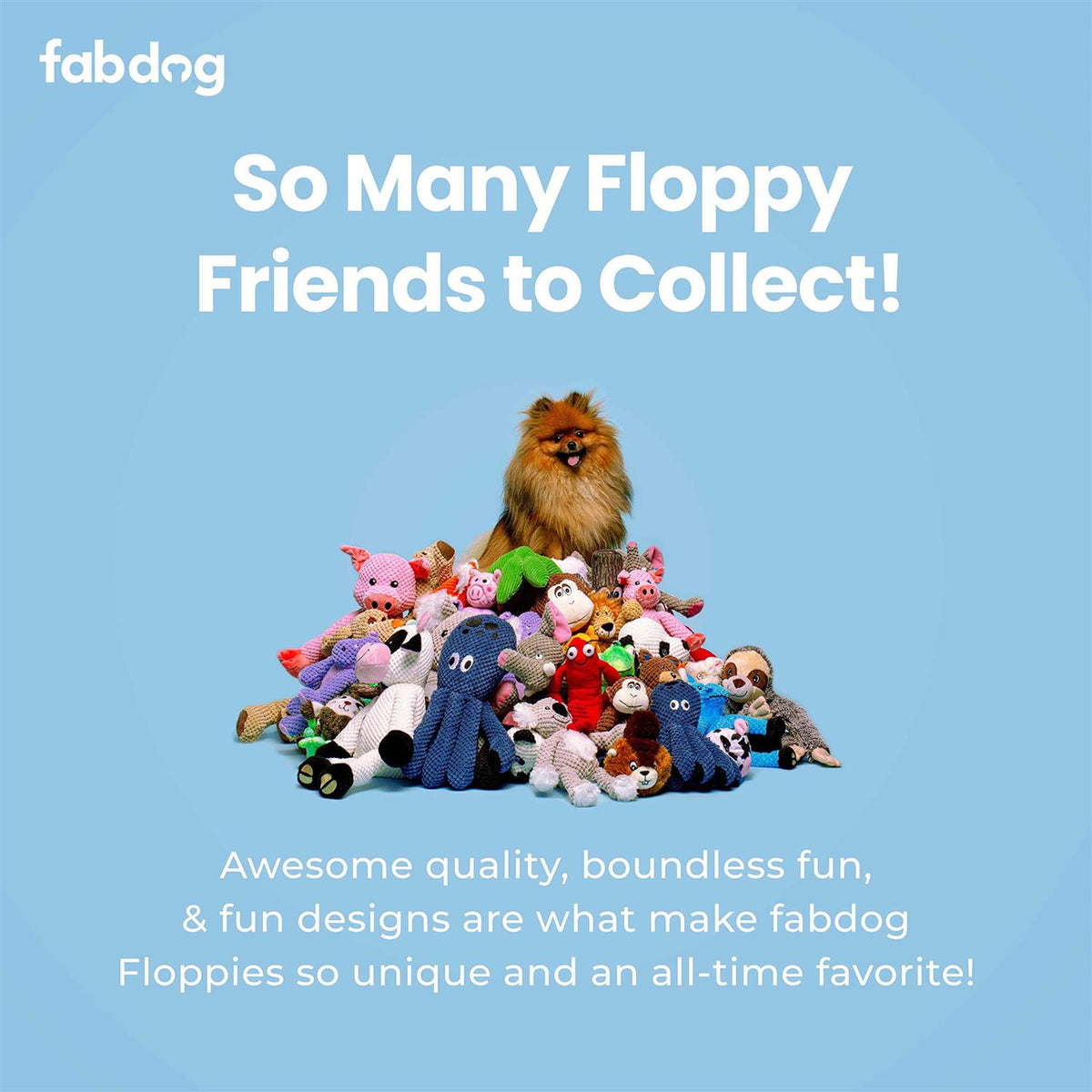 Dog Floppy Toy D741985