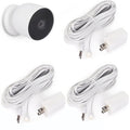 25 ft Weatherproof Charging Cable 3Pack-White G966