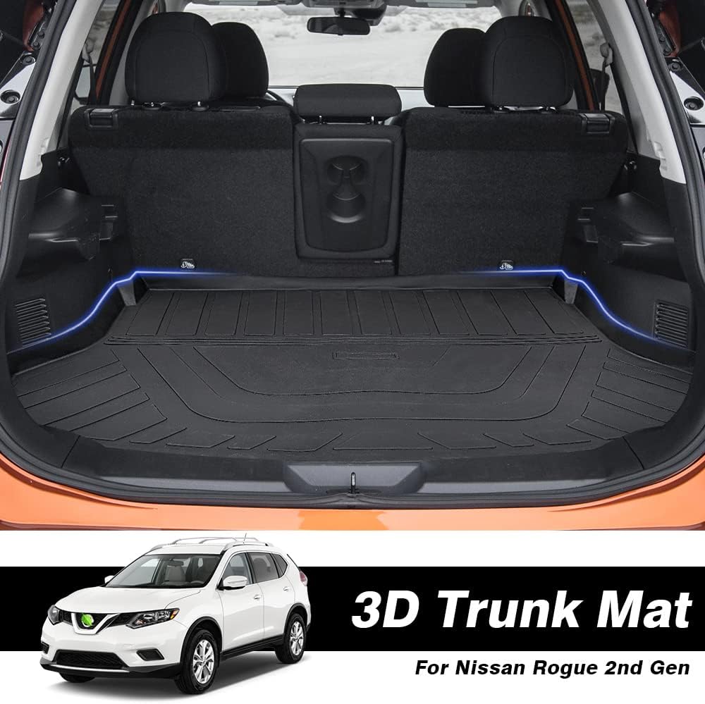 Black TPO Car Cargo Mat Pack of 2 S891