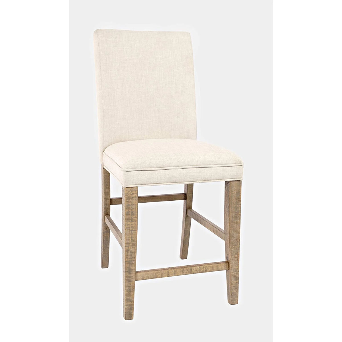 Solid Wood Upholstered Counter Height Stool Set of 2 A738