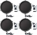 8 Inch Single-Zone Mesh Tom Pad with Clamp and 10ft Trigger Cable Bundle H65090