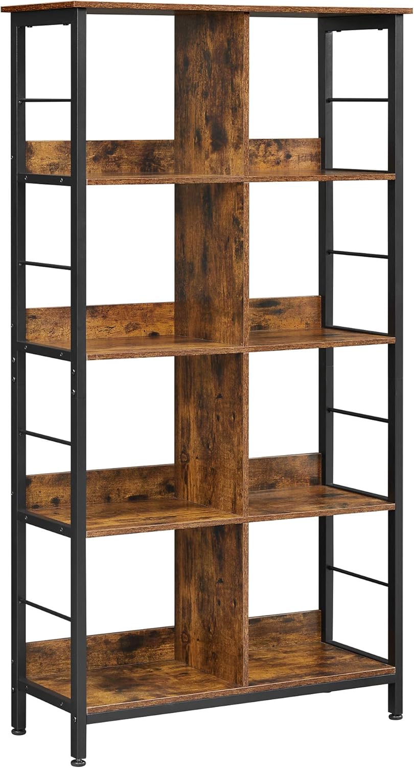 4-Tier Bookcase with 8 Cubes J560