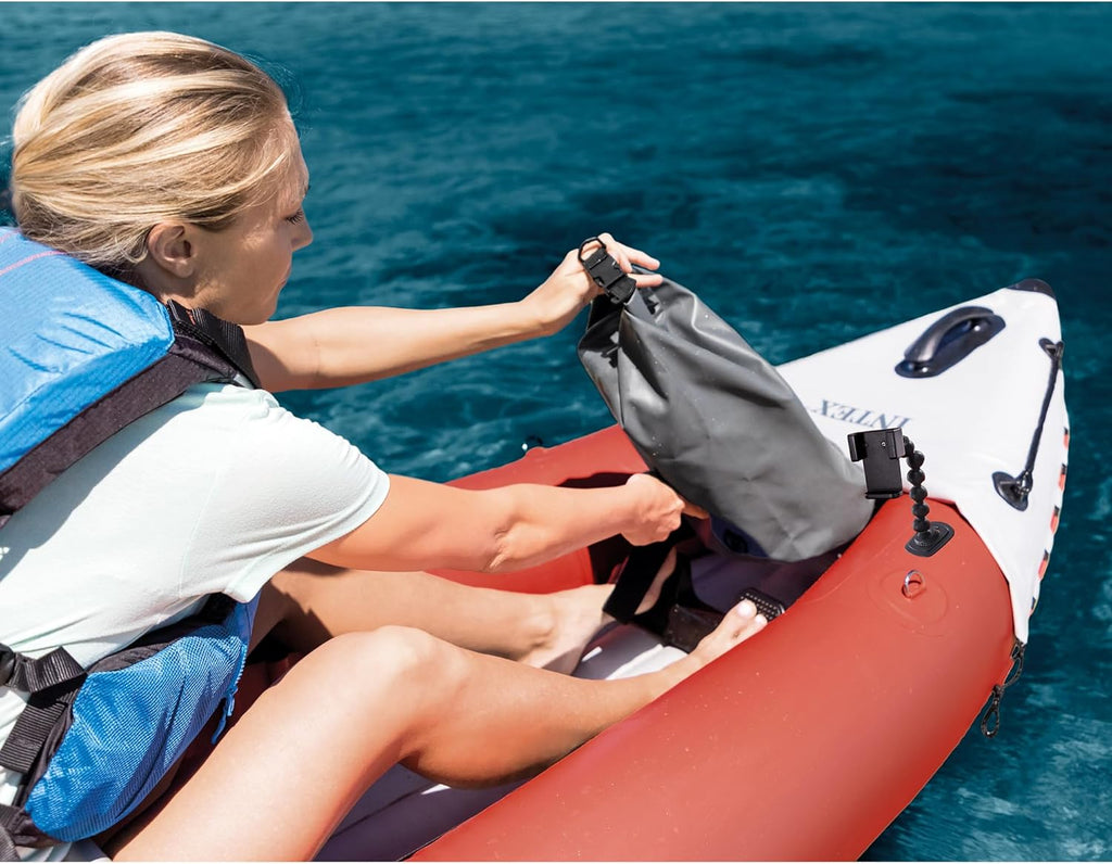 Inflatable Kayak Set with Paddles and Pump – 2-Person – 400lb Weight Capacity G358