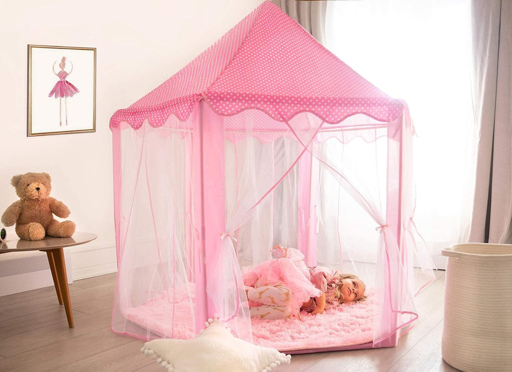 Kids Play Tent with Led Star Lights N6328