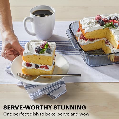 Smoke Glass Baking Dish with Lid Q324556