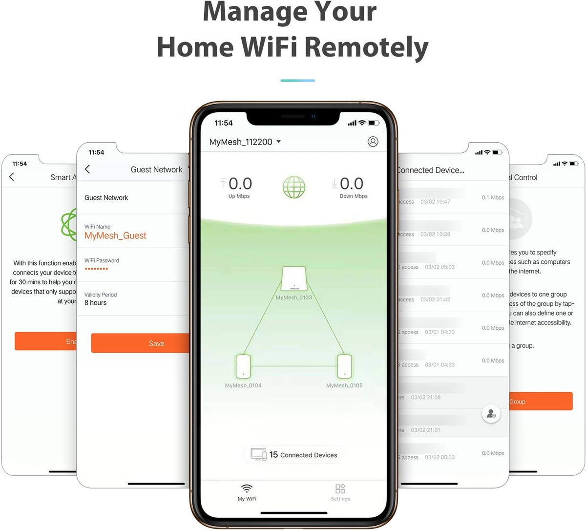 Pack of 2 MeshForce WiFi Extender V263