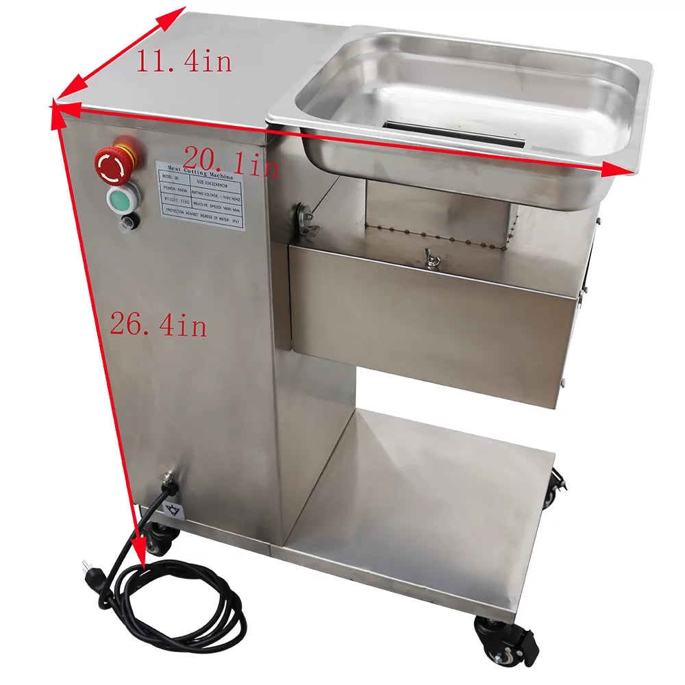 Electric Meat Cutting Machine with 8mm Blade O665302