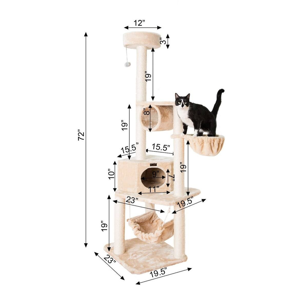 Beige Cat Tree Y67139