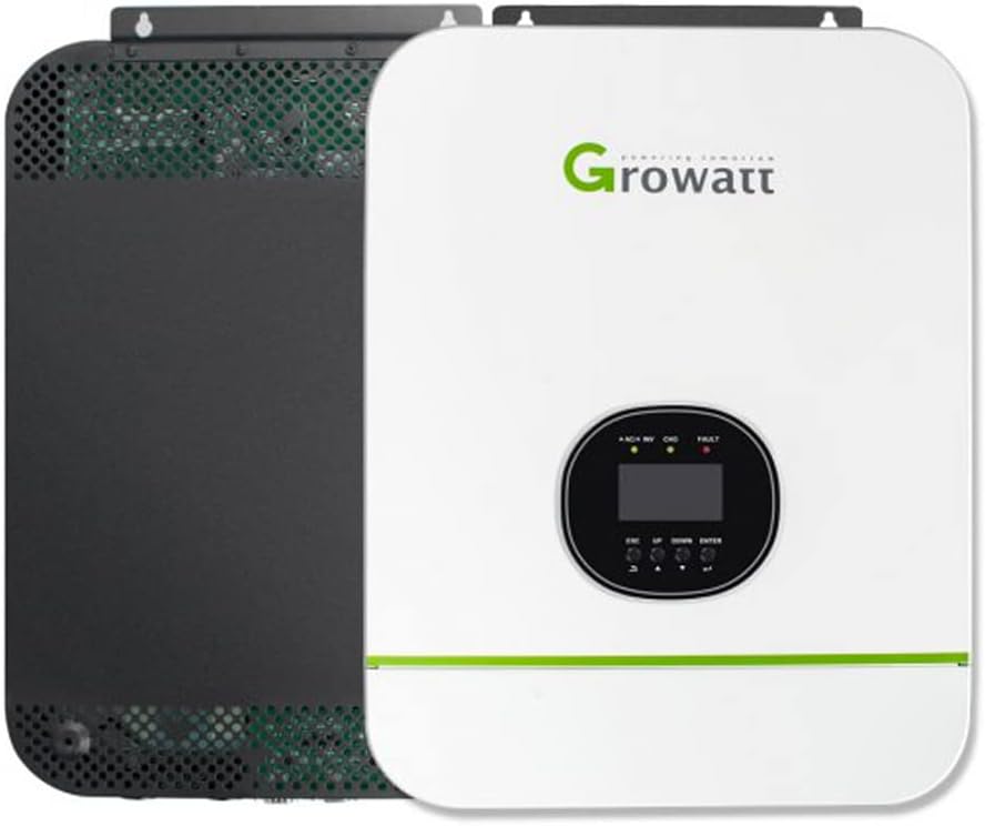 Solar Inverter 48V 3000W 120V/240V 80A MPPT H4617