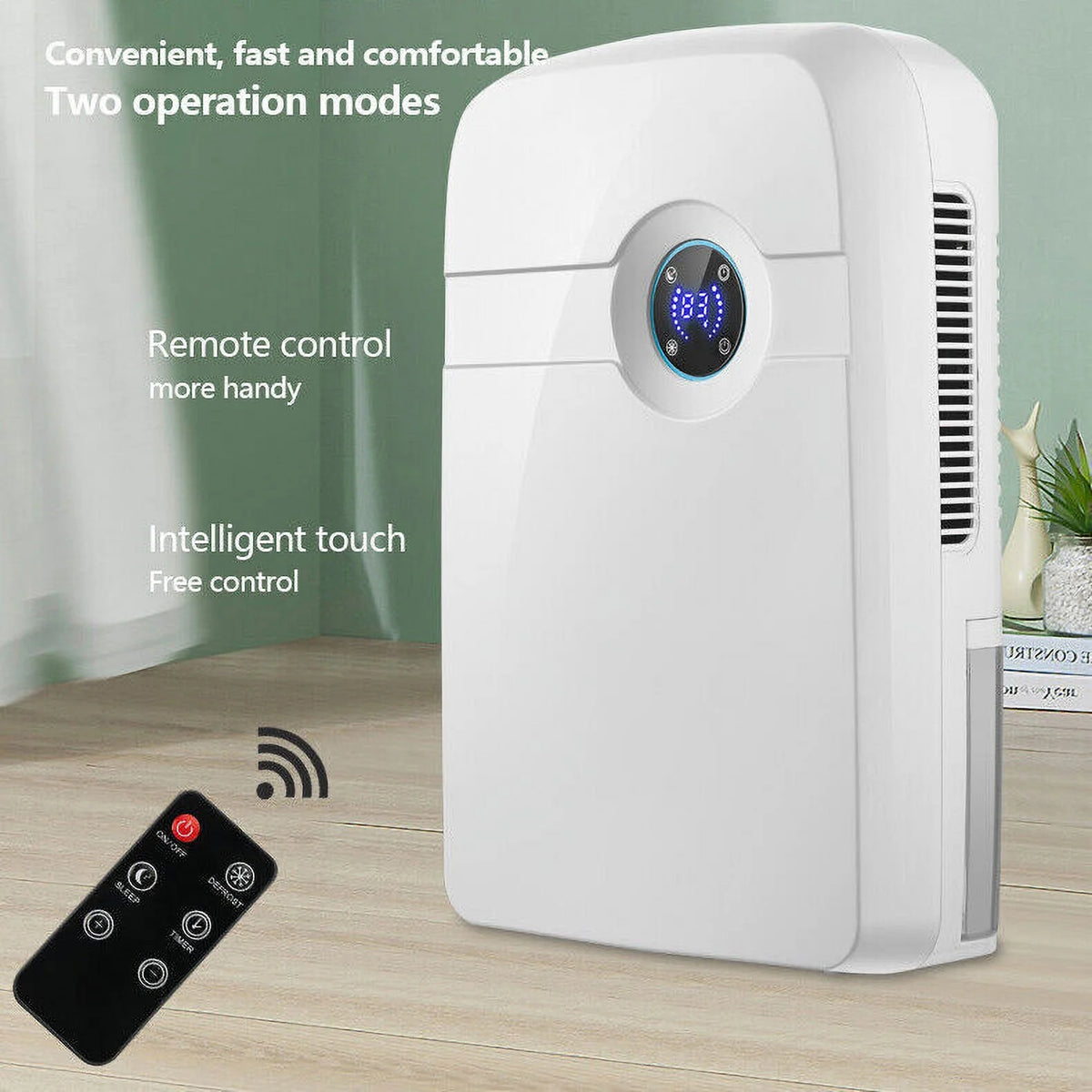 2.5L Water Tank Dehumidifier with Drain Hose F280