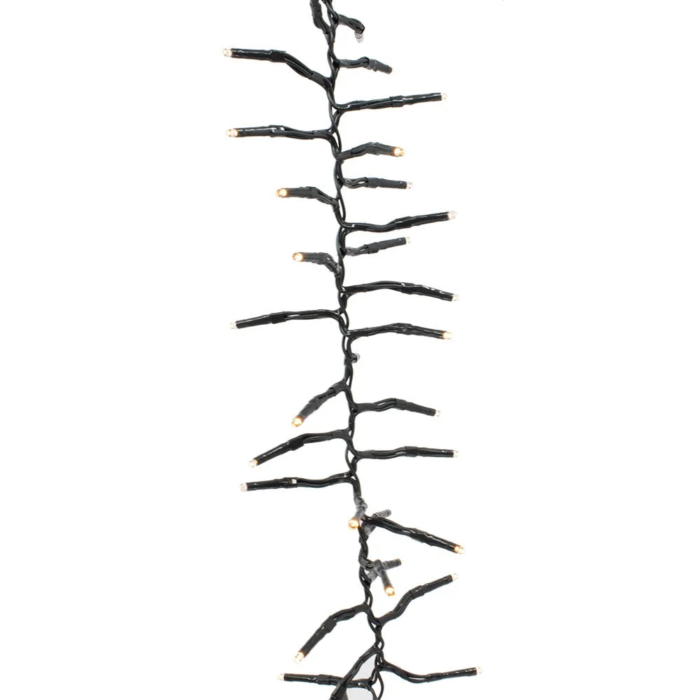 3000-Light 98-Foot Cluster Garland with Warm White LED Lights N77801