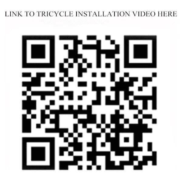 24 7 Speed Black Adult Tricycle L459