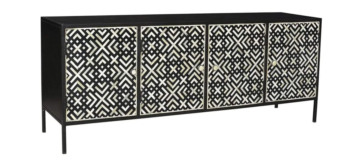 Hand made Bone Inlay Sideboard C7751