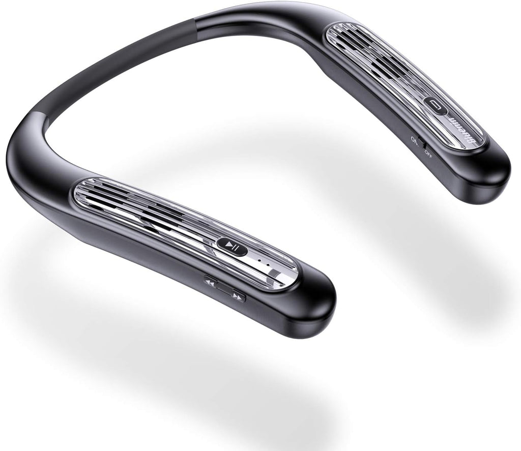 Portable Wearable Neckband Bluetooth Speaker with Mic I67681