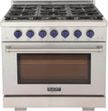 36 5.2 cu. ft. Natural Gas Range in Stainless Steel F892873